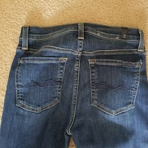 7 for all mankind skinny denim